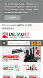 Mobile Screenshot of deltalift.cz