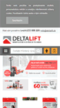 Mobile Screenshot of deltalift.sk